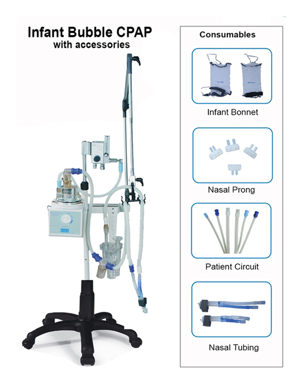 Infant Bubble CPAP System - Care System Pedia Care