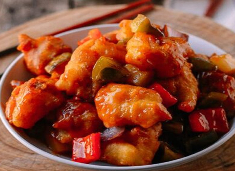 ALaskan Fish Sweet and Sour